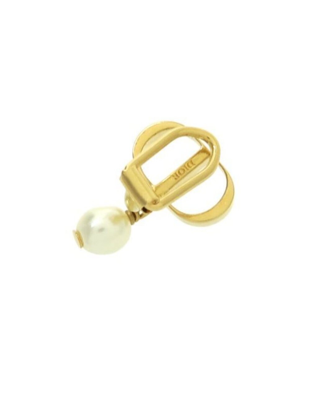 Dior Petit CD Clip Earrings - Picture 6 of 9